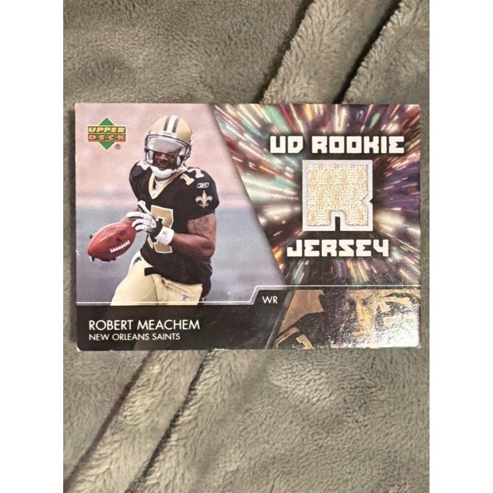 2007 Upper Deck - Ud Rookie Jersey Robert Meachem #UDRJ-RM (MEM, RC)